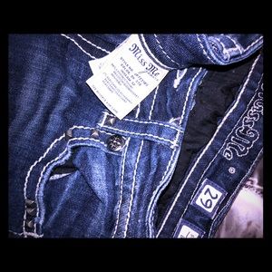 Miss me jeans. Boot cut size 29 with 32” inseam.